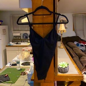 Laundry Tankini Set & J. Crew black one piece